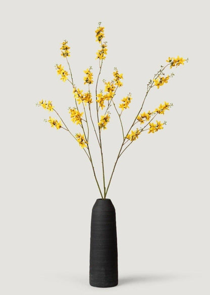 Tall Faux Forsythia Branch in Yellow - 53"