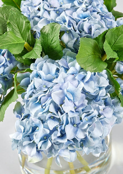 Faux Hydrangea Arrangement - 12"