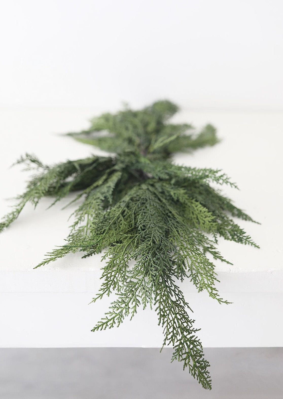 Fake Cedar Mantle Swag Garland - 48"