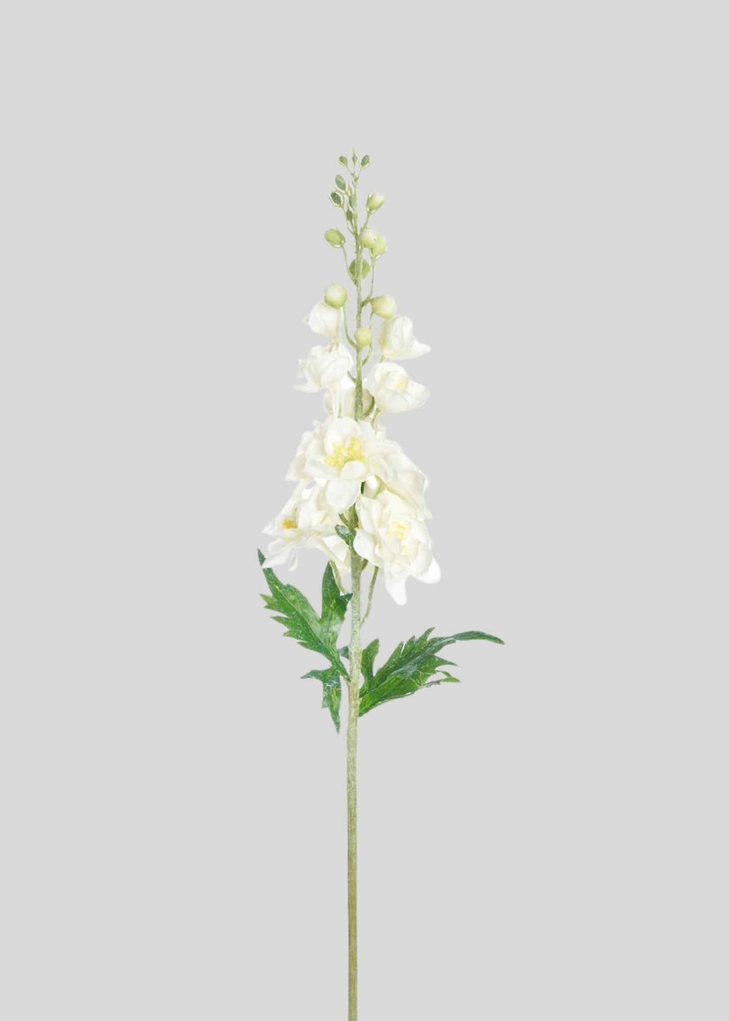 Real Touch Delphinium Wildflower in White - 28"