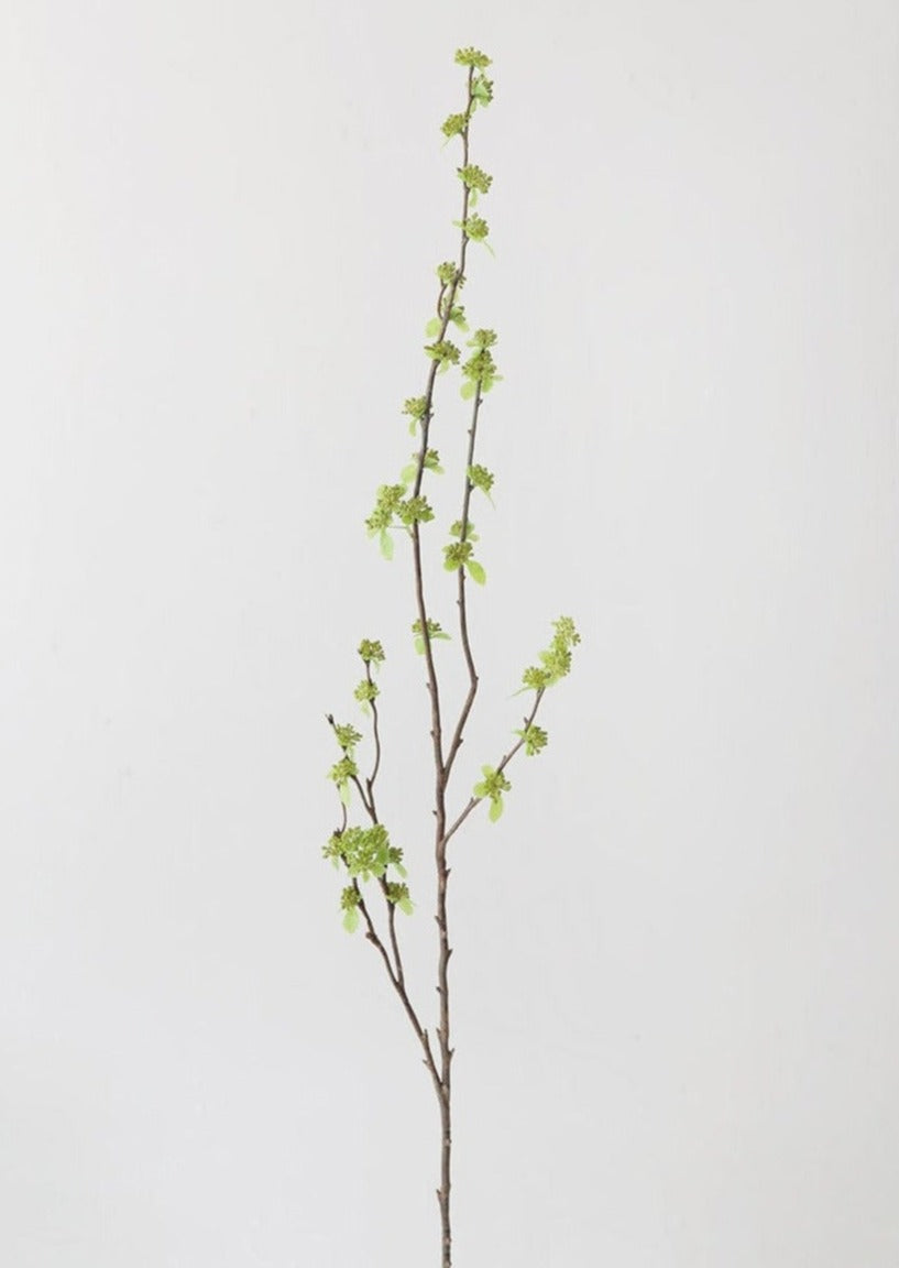 Artificial Branch with Green Buds - 40"