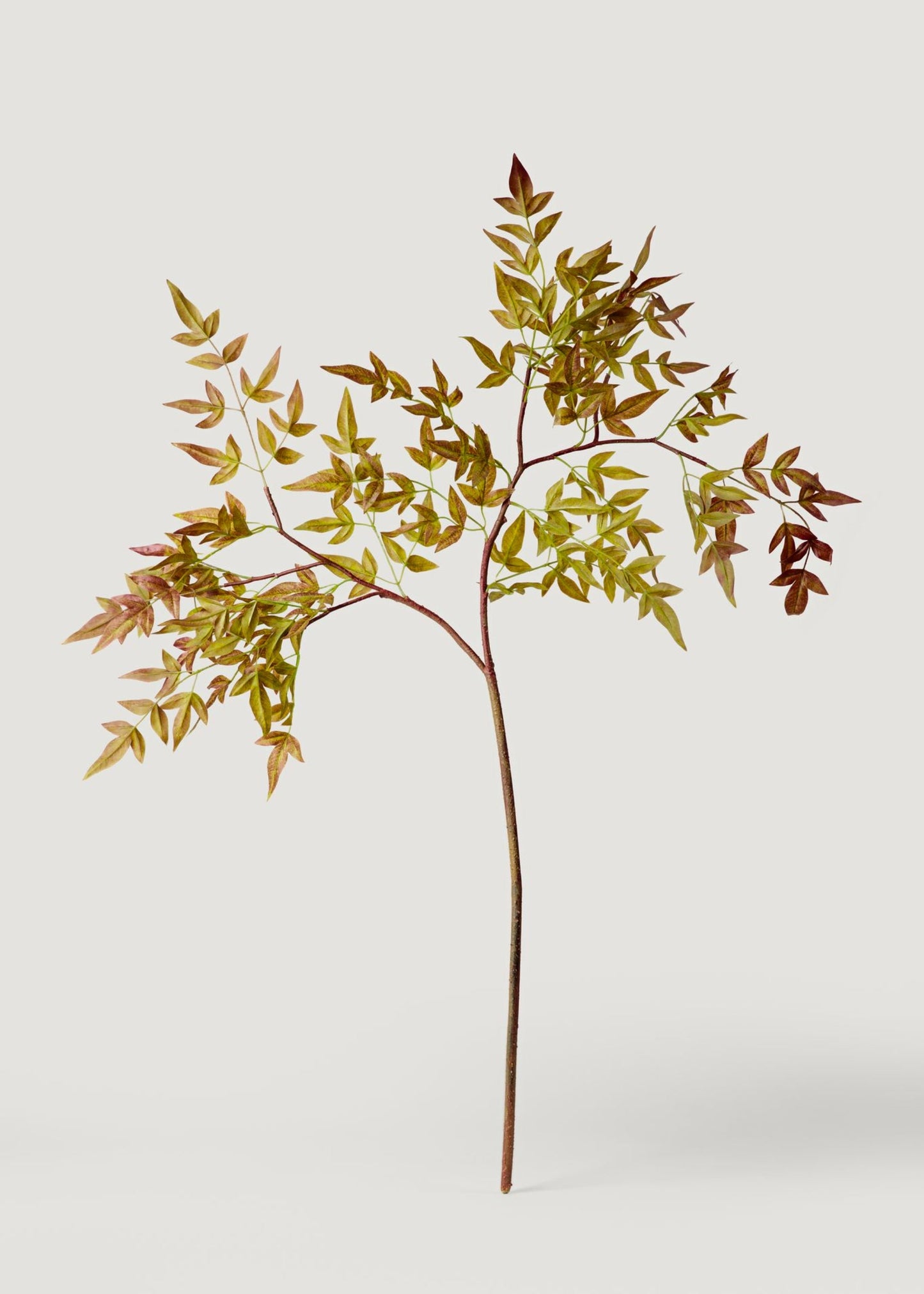 Artificial Nandina Leaf Branch - 39"