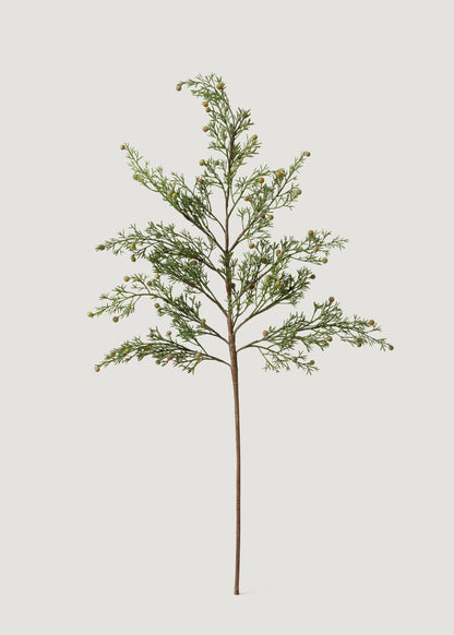 Artificial Cypress Branch - 32"