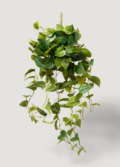 Real Touch Fake Philodendron Hanging Plant - 36"