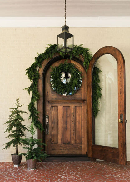 Afloral Real Touch Norfolk Pine Wreath - 24"