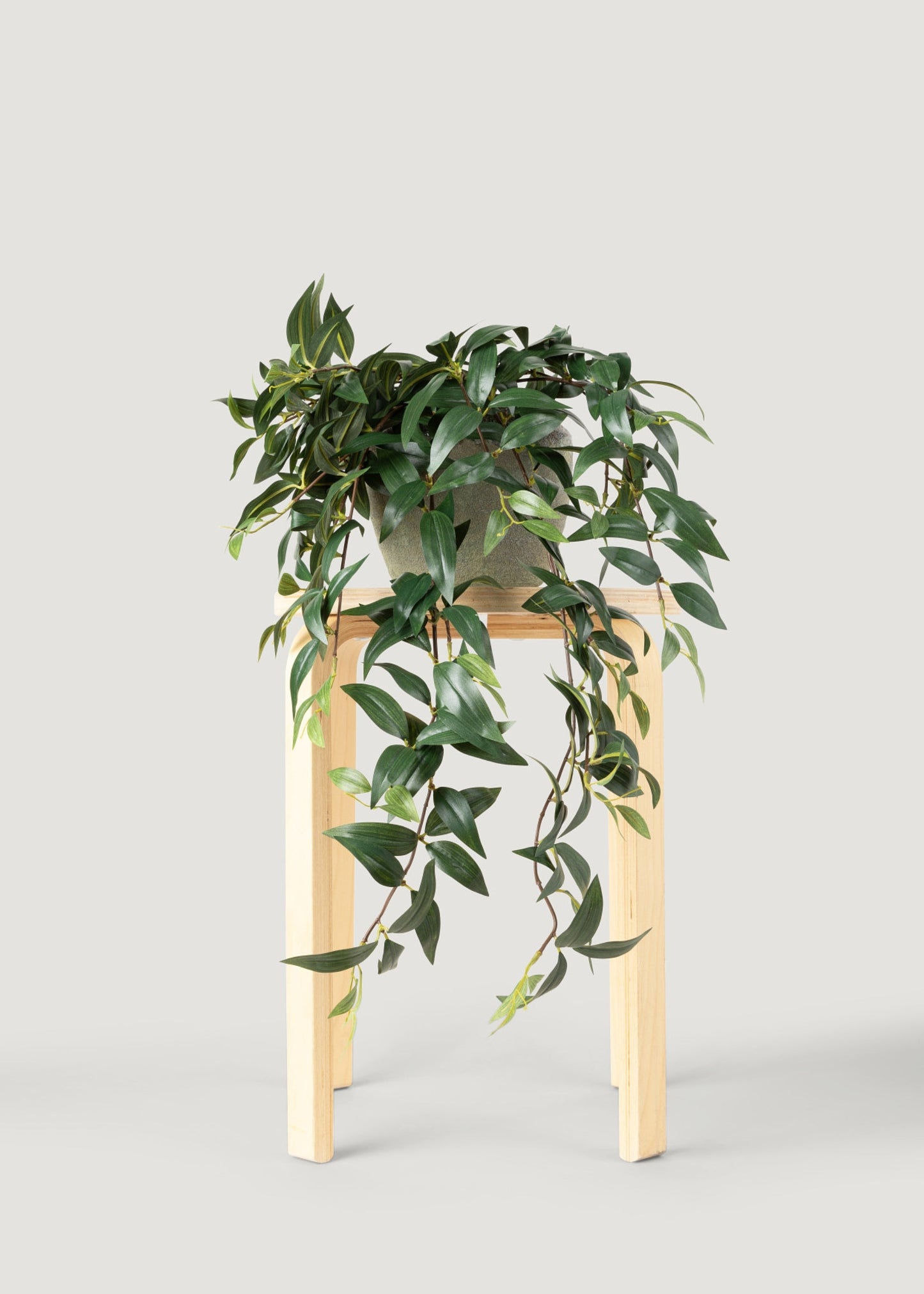 Fake Ruscus Leaf Hanging Plant - 31"