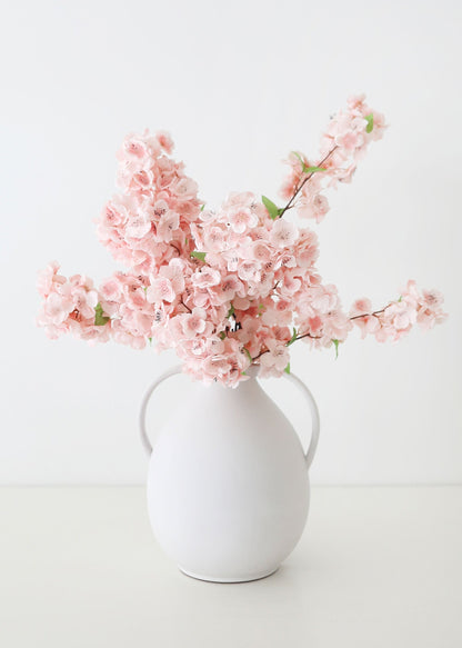 Faux Cherry Blossom in Pink - 44"