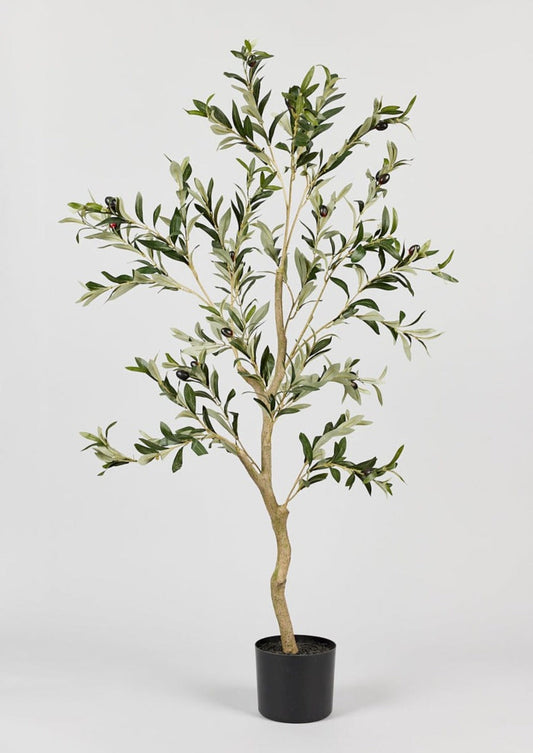 Artificial Potted Olive Tree Plant - 47.25"