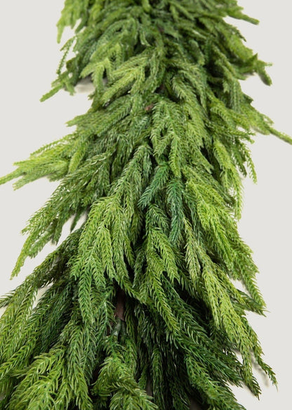 Afloral Deluxe Faux Norfolk Pine Table Centerpiece Garland - 48"