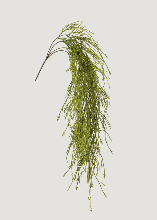 UV Treated Indoor/Outdoor Fake Hanging Moss Fern Plant - 38.5"