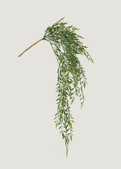 Artificial Hanging Ruscus Branch - 24"